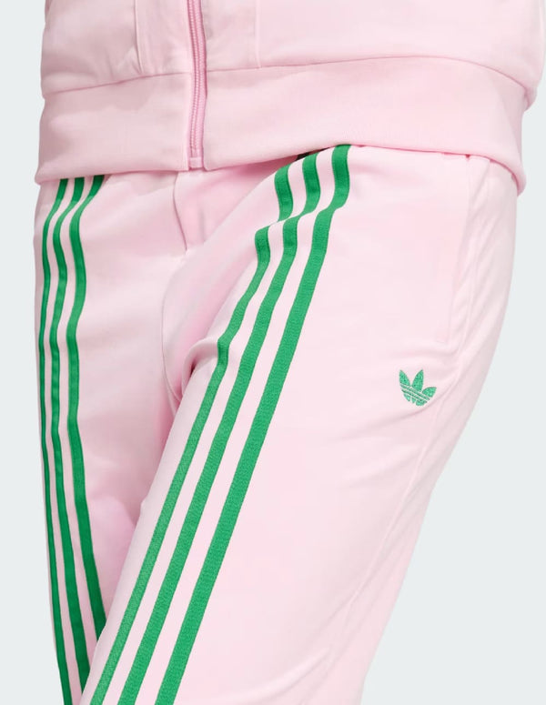 Pantalón adidas Velour Rosa y Verde Mujer