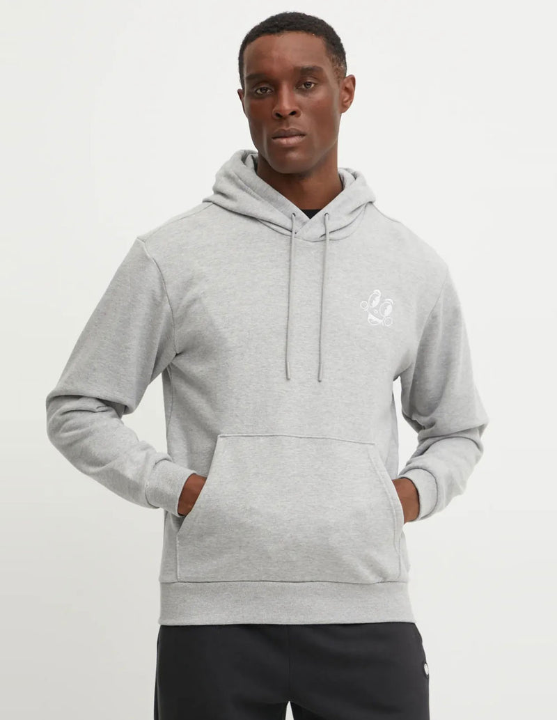 Sudadera con Capucha adidas MBN Gris Hombre