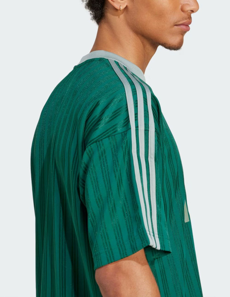 Camiseta adidas con Logo Verde Hombre