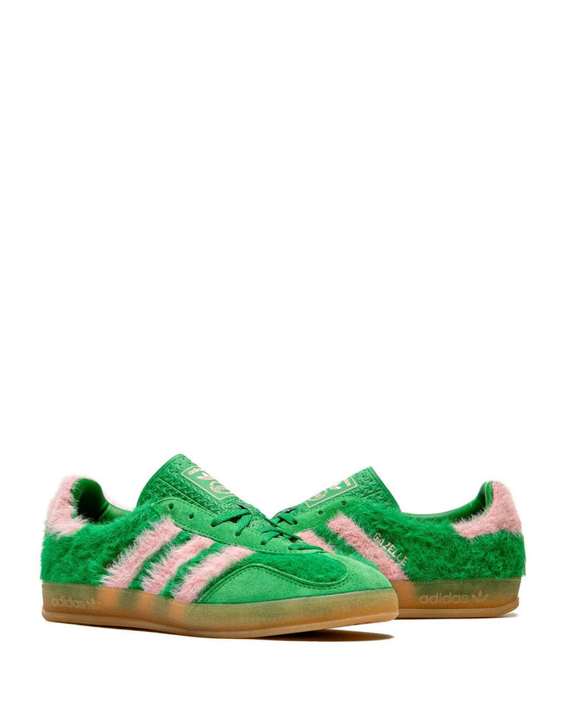 adidas Gazelle Indoor Verdes y Rosas Mujer