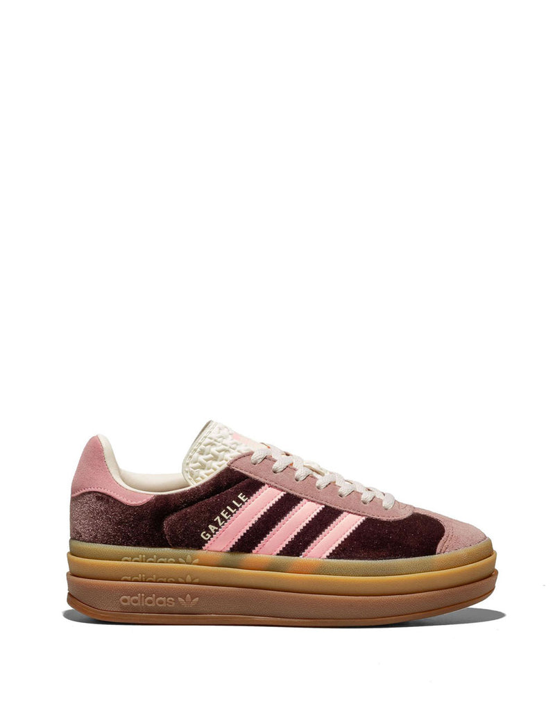 adidas Gazelle Bold Marrones y Rosas Mujer