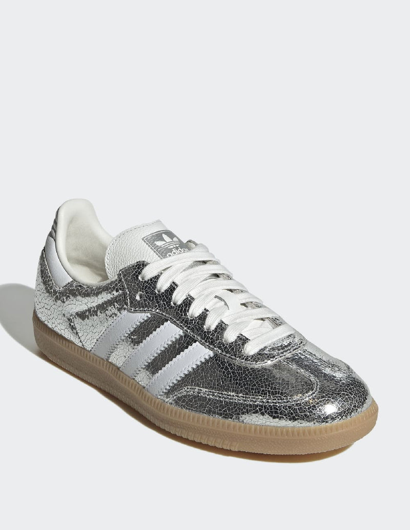 adidas Samba OG Plateadas Mujer