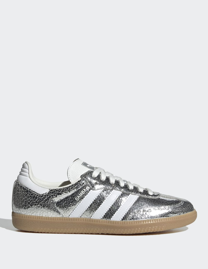 adidas Samba OG Plateadas Mujer
