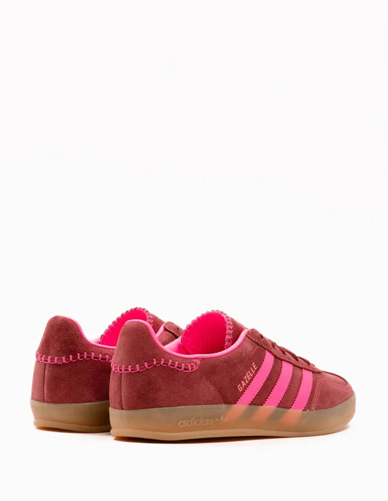 adidas Gazelle Indoor Rojas y Rosas Mujer