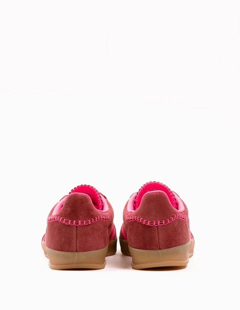 adidas Gazelle Indoor Rojas y Rosas Mujer
