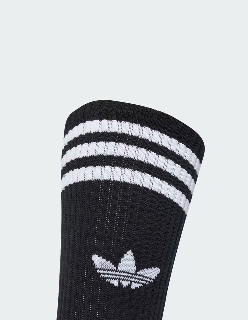 Calcetines adidas Classics High 3 Bandas Negros 3 Pack Unisex