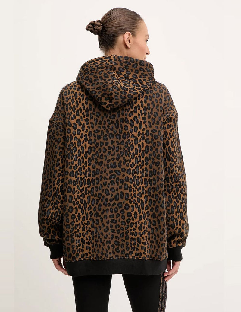 Sudadera con Capucha adidas Graphic Lo Marrón Unisex
