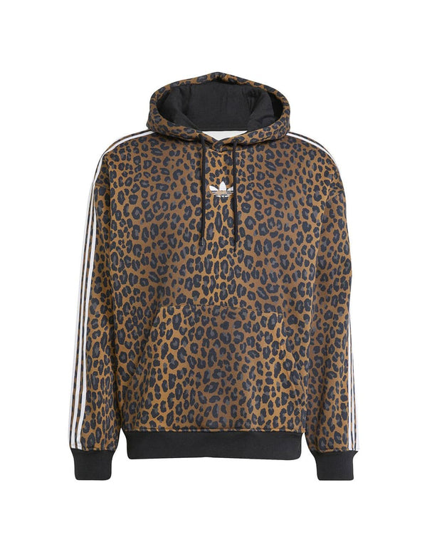 Sudadera con Capucha adidas Graphic Lo Marrón Unisex