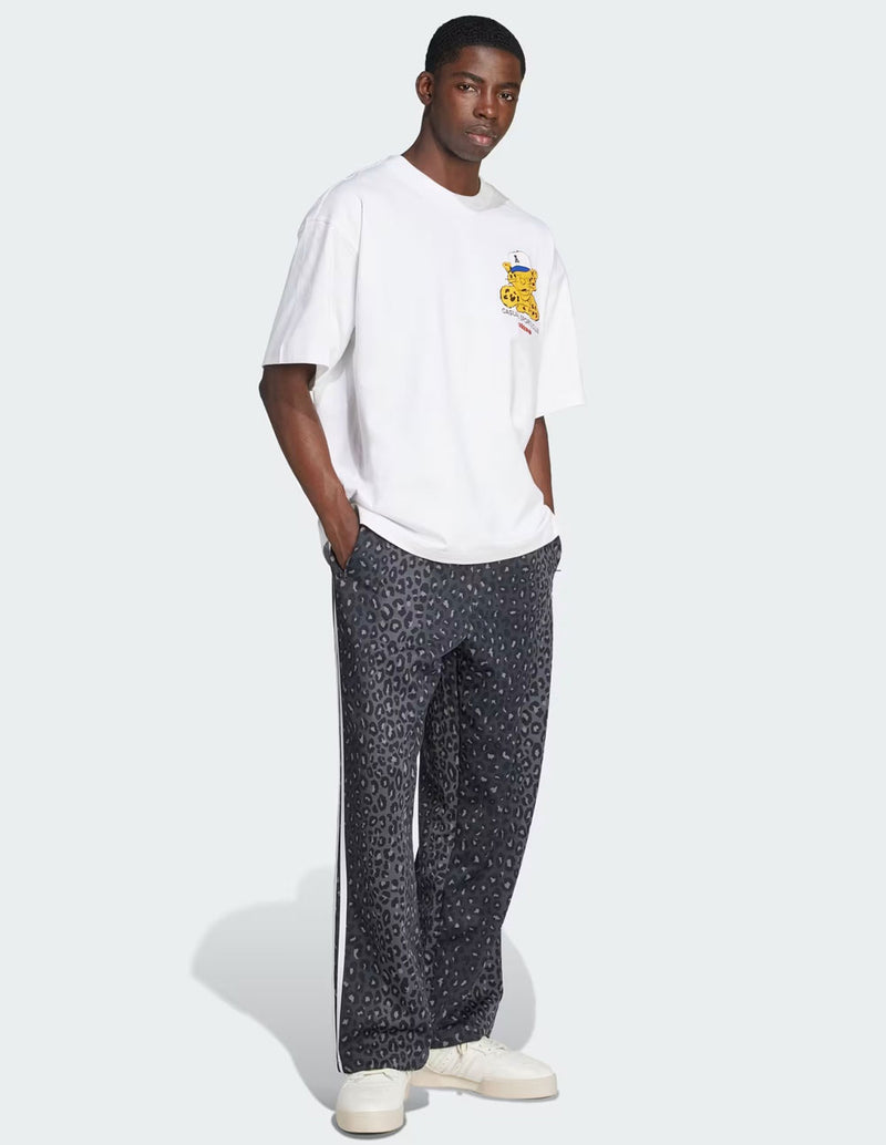 Pantalón adidas Firebird Loose Leopard Negro Hombre