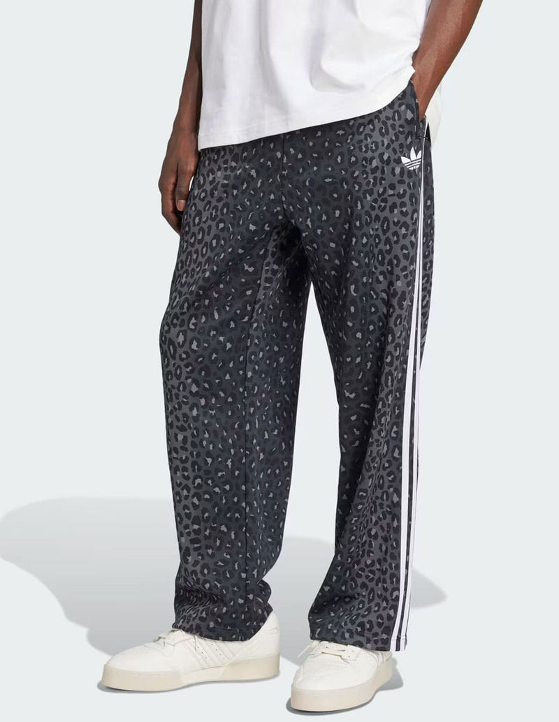 Pantalón adidas Firebird Loose Leopard Negro Hombre