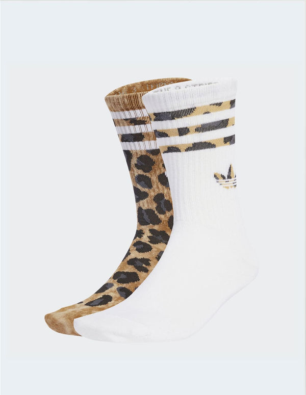 Calcetines adidas Classics Leopard 2 Pack Multicolor Unisex