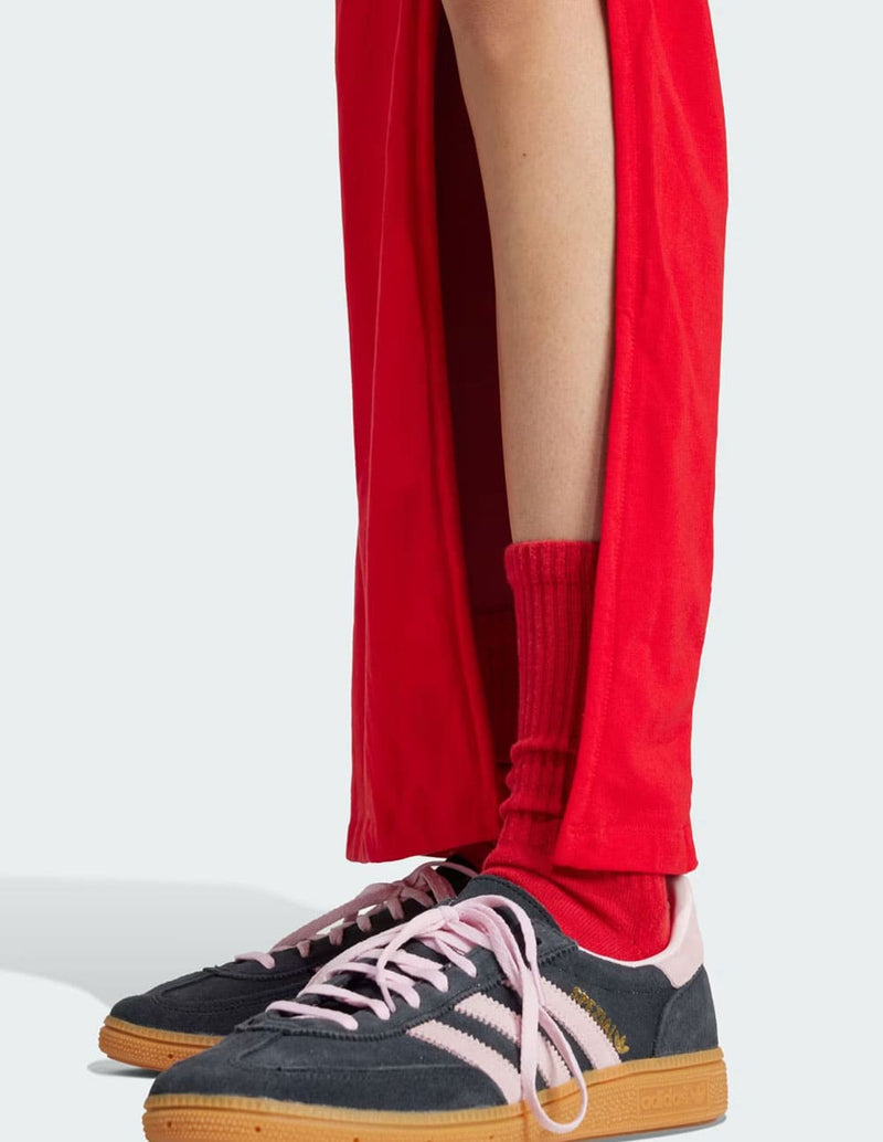 Vestido adidas Classics Tres Bandas Rojo Mujer