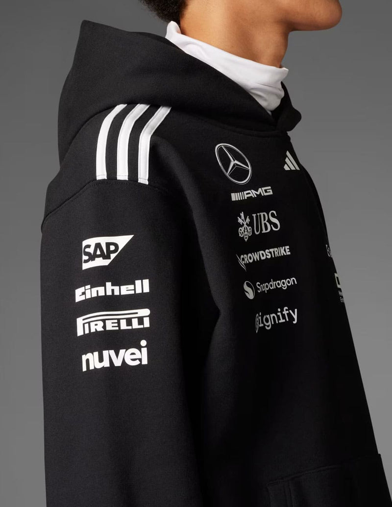 Sudadera con Capucha adidas Mercedes-AMG Petronas Fórmula I Team Negra Hombre