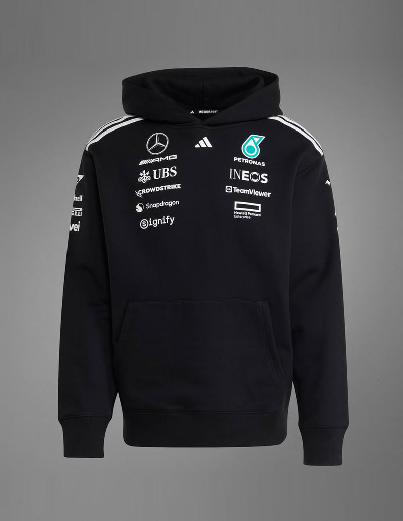 Sudadera con Capucha adidas Mercedes-AMG Petronas Fórmula I Team Negra Hombre