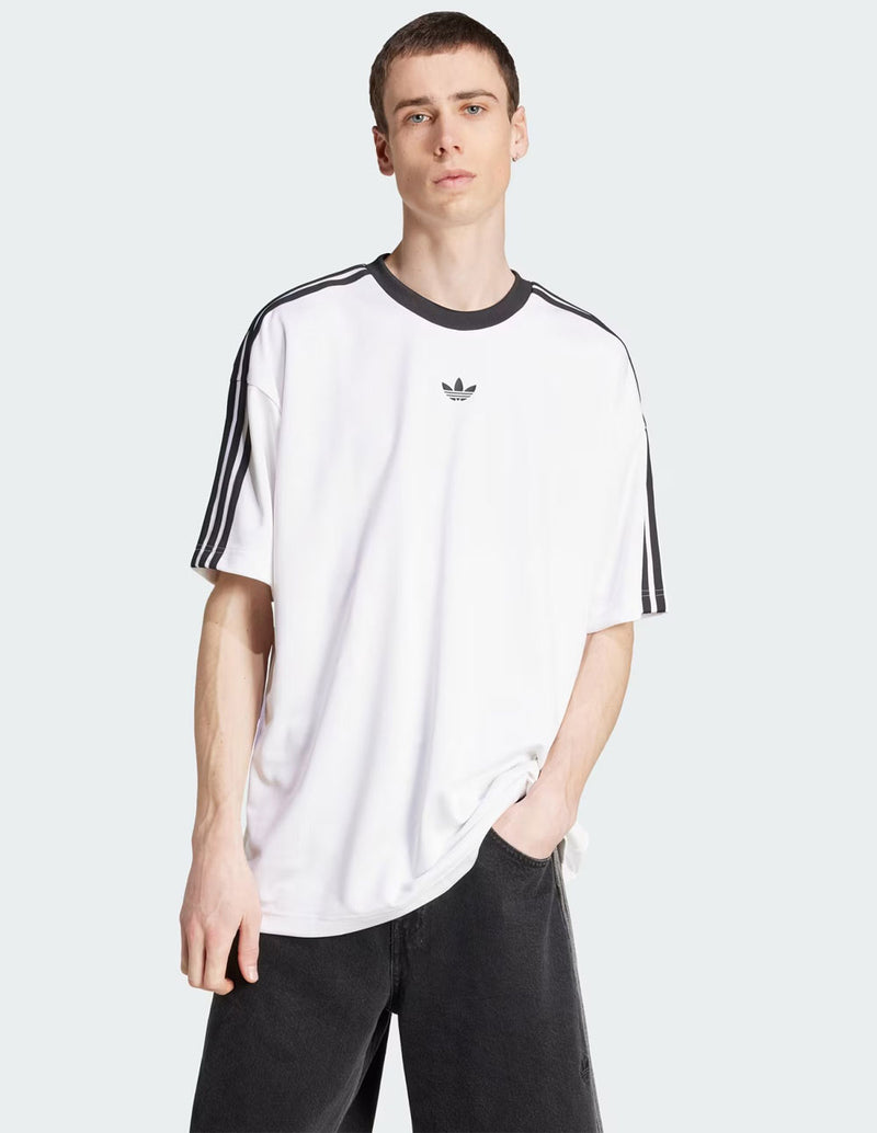 Camiseta adidas Jacquard Blanca Hombre