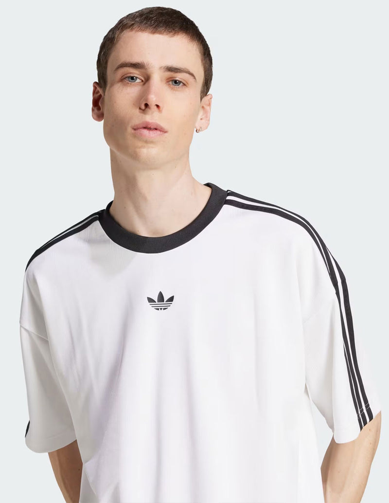 Camiseta adidas Jacquard Blanca Hombre