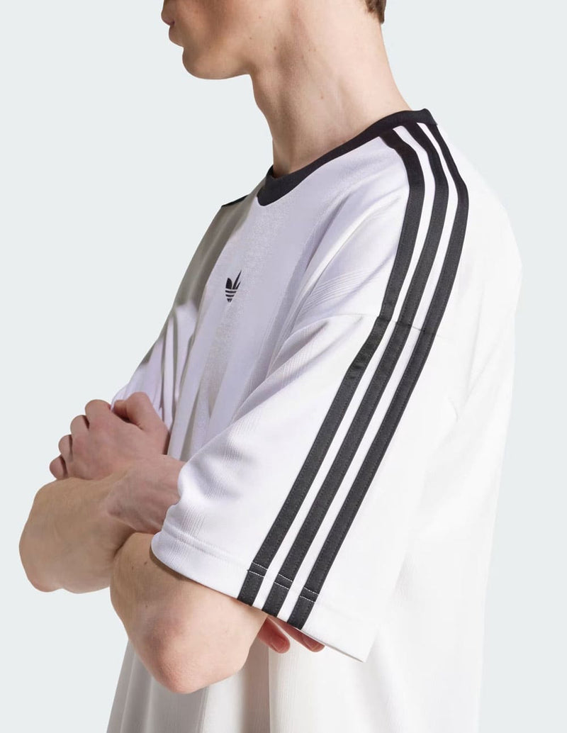 Camiseta adidas Jacquard Blanca Hombre
