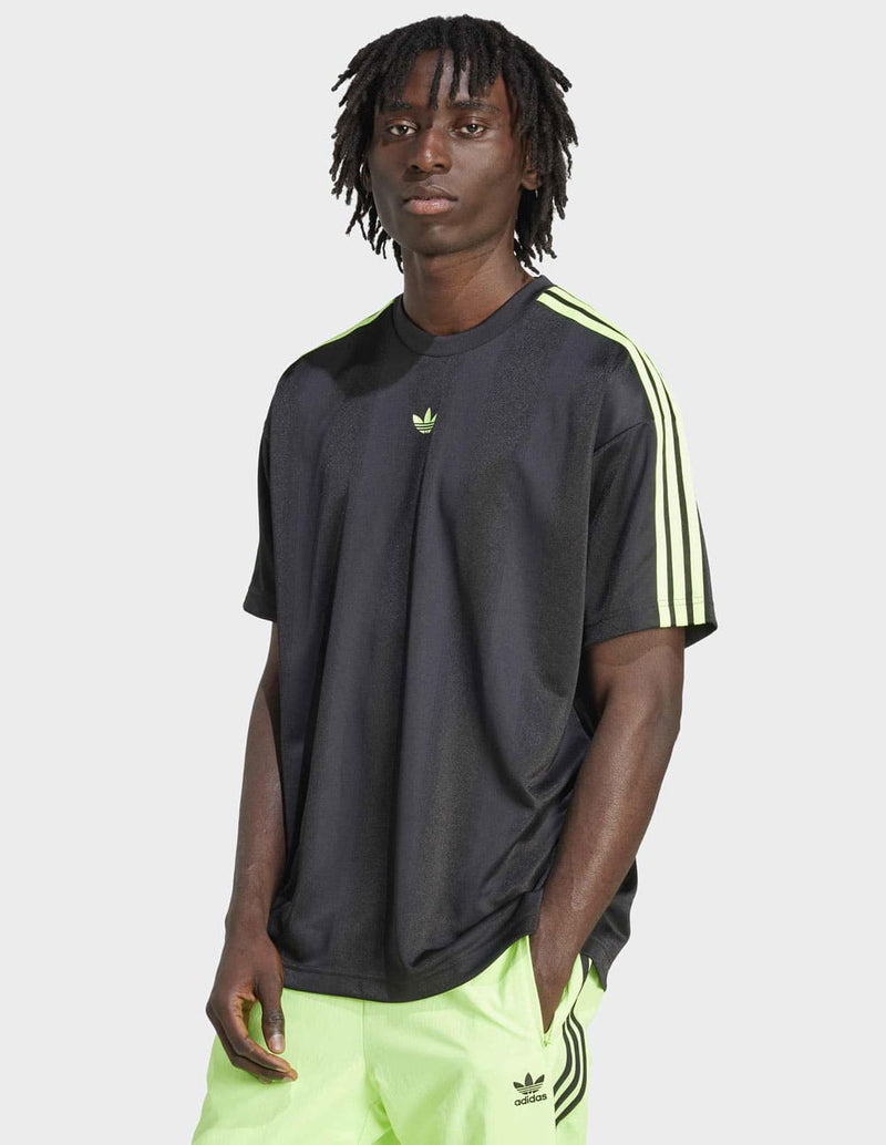 Camiseta adidas Jacquard Negra Hombre