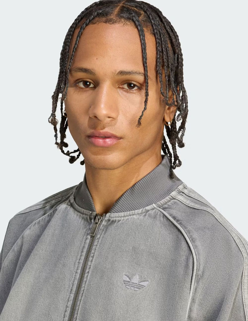Chaqueta adidas Loose SST Denim Wash Gris Hombre