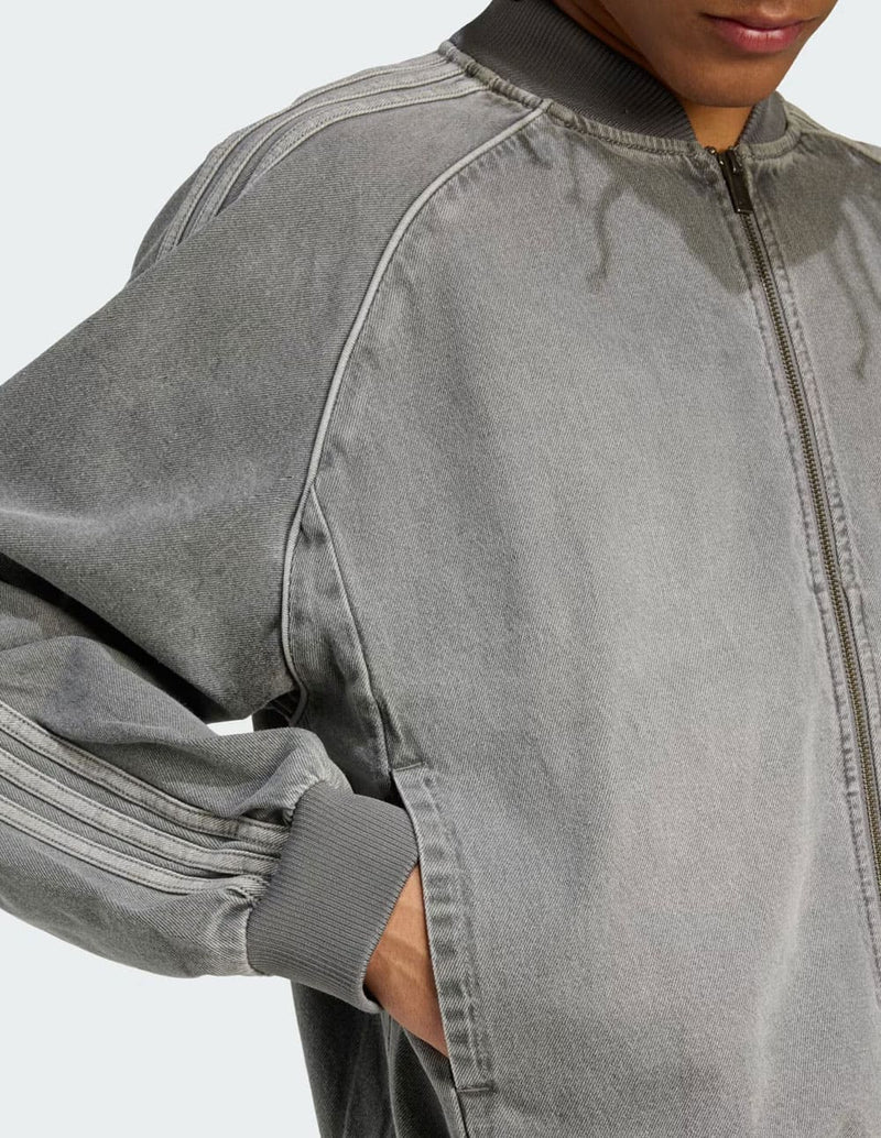 Chaqueta adidas Loose SST Denim Wash Gris Hombre