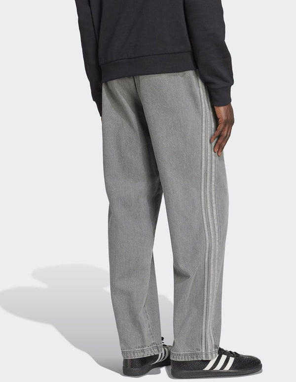 Pantalón adidas Loose Denim Stone Gris Hombre