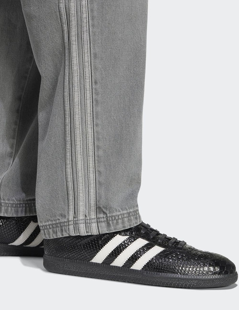 Pantalón adidas Loose Denim Stone Gris Hombre