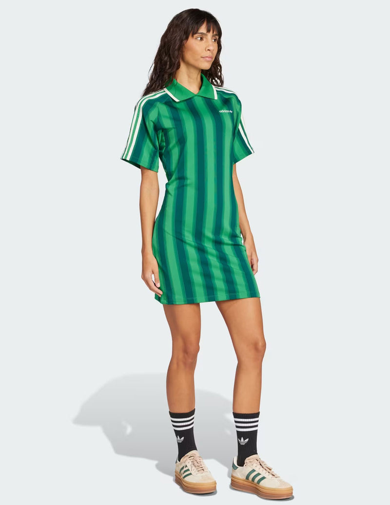 Vestido adidas Soccer Inspired Graphic Verde Mujer