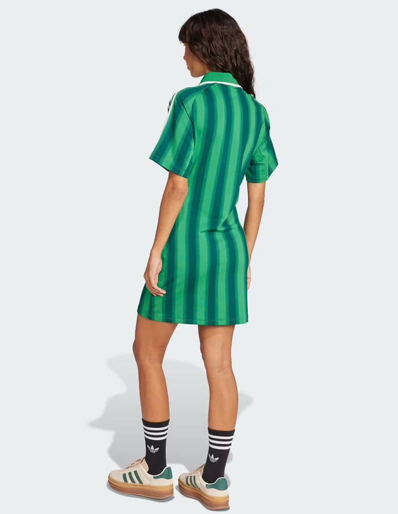 Vestido adidas Soccer Inspired Graphic Verde Mujer
