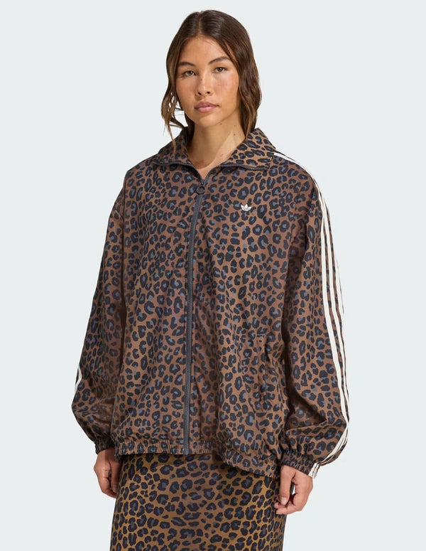 Chaqueta adidas Firebird Leopard Multicolor Mujer