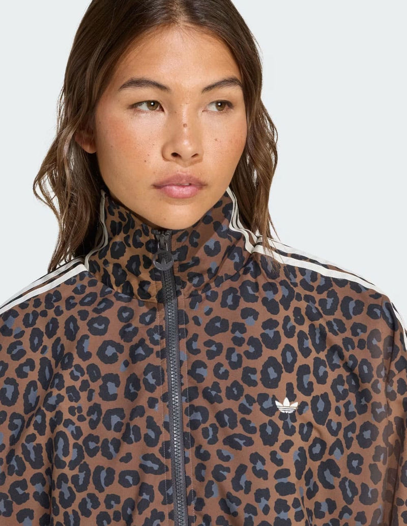Chaqueta adidas Firebird Leopard Multicolor Mujer