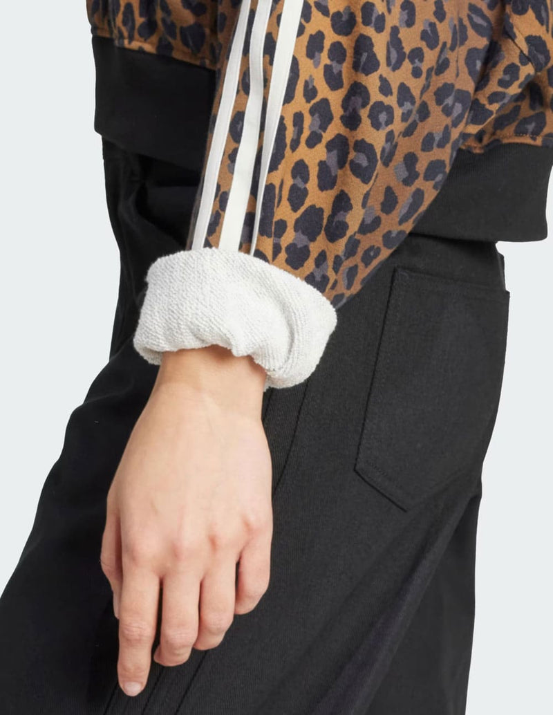 Sudadera adidas Leopard Multicolor Mujer