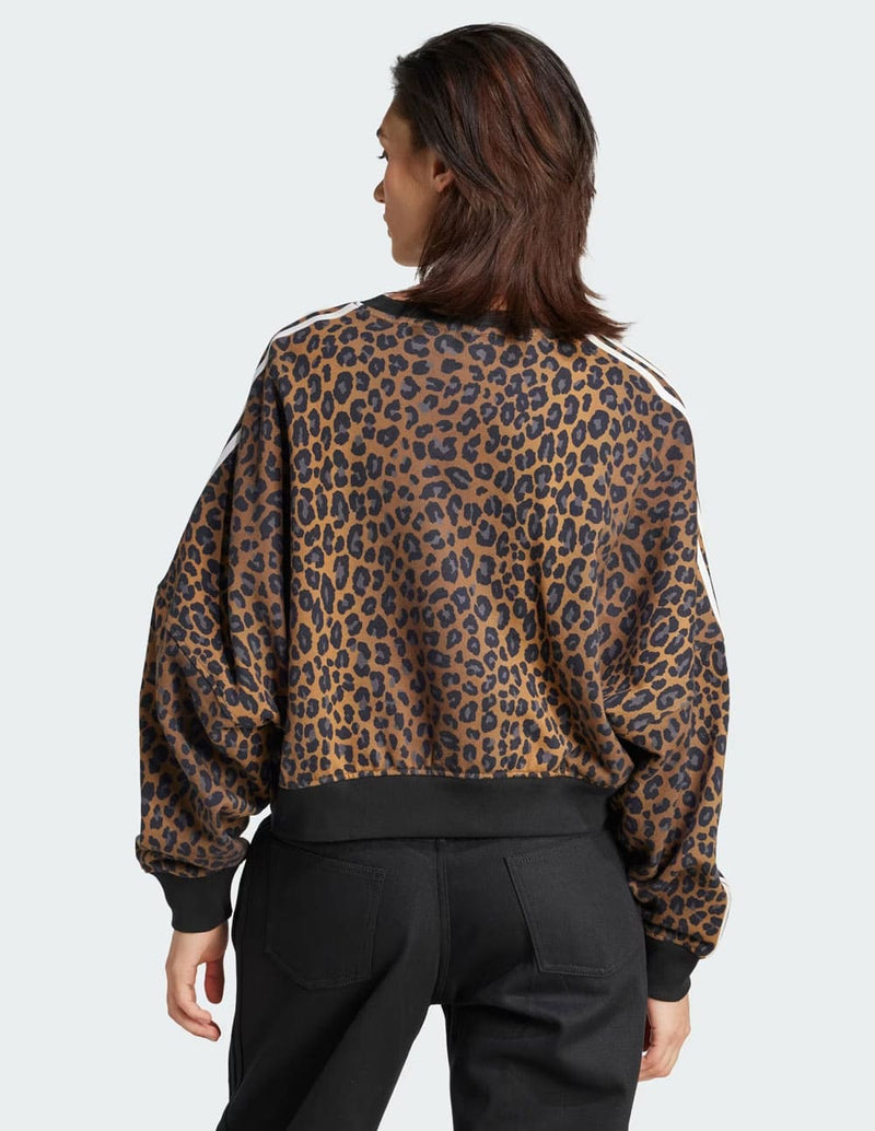 Sudadera adidas Leopard Multicolor Mujer