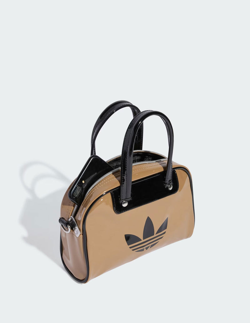 Bolso adidas Bowling Mini Beige Mujer 22 x 14 x 7