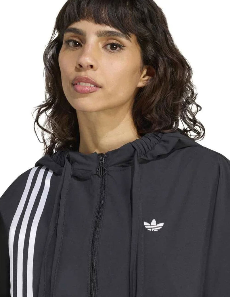 Chaqueta adidas Ribbon Off Placed 3-Stripes Negra Mujer