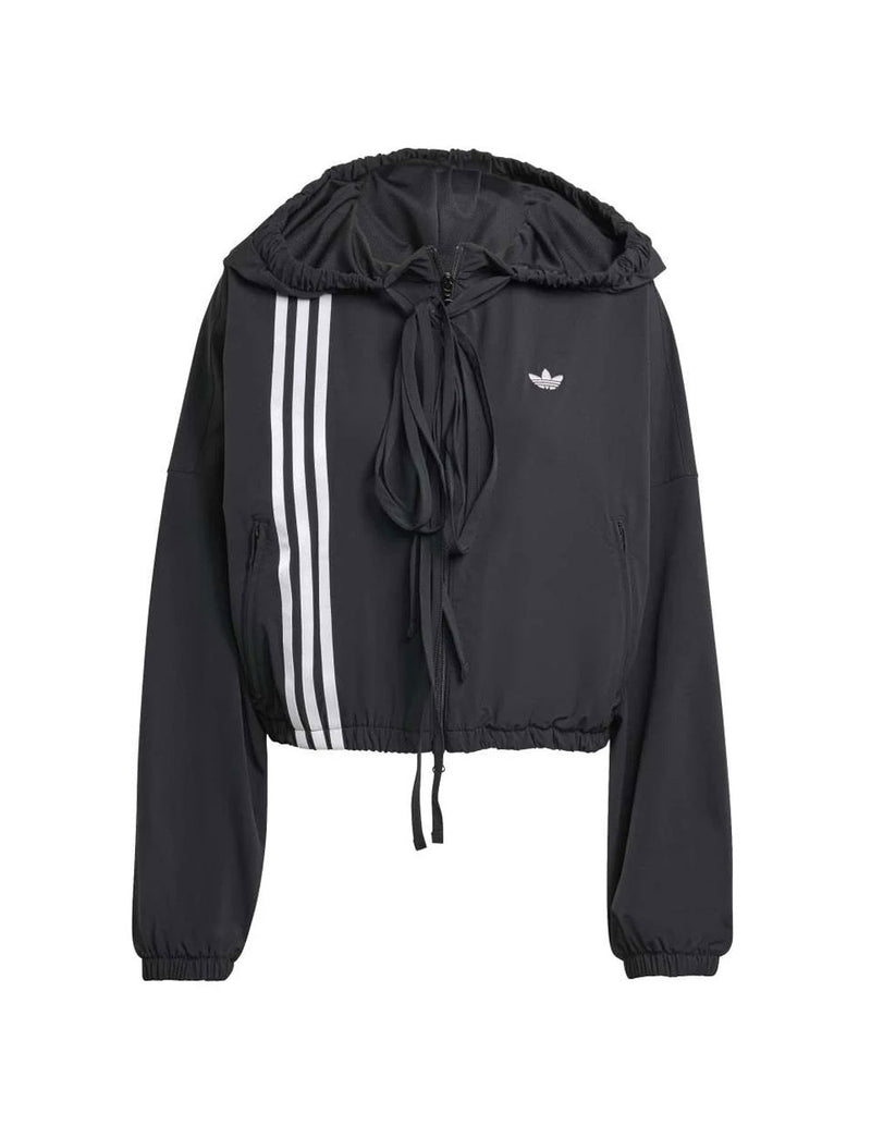 Chaqueta adidas Ribbon Off Placed 3-Stripes Negra Mujer