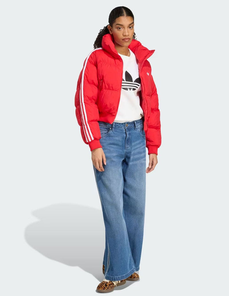 Plumas adidas Cropped Synthetic Rojo Mujer