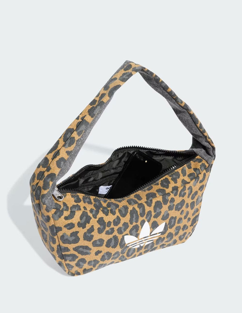 Bolso adidas Cruzado Leopard Marrón Unisex 33 x 10 x 14