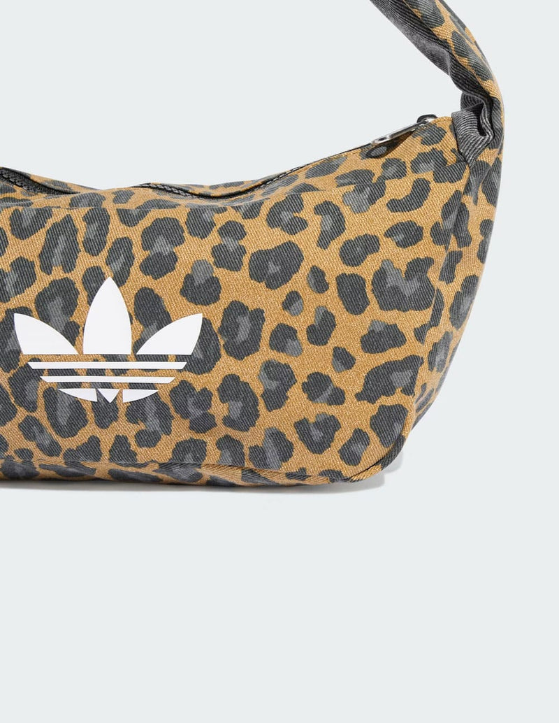 Bolso adidas Cruzado Leopard Marrón Unisex 33 x 10 x 14