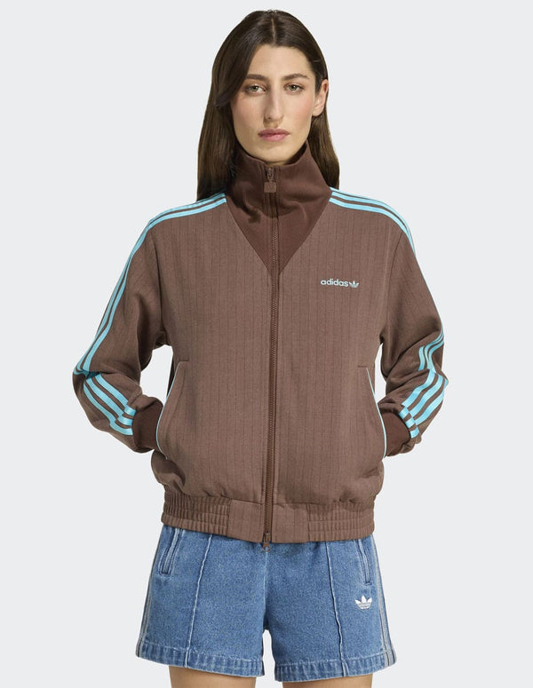 Chaqueta adidas Tailored Tracksuit Marrón Mujer