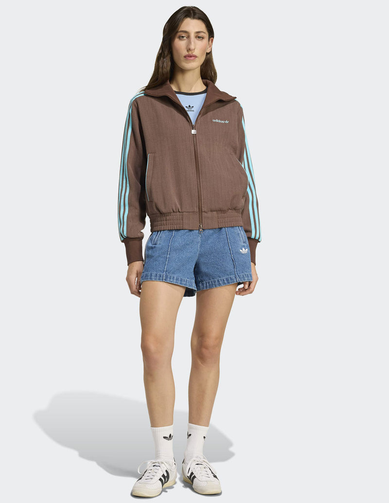Chaqueta adidas Tailored Tracksuit Marrón Mujer