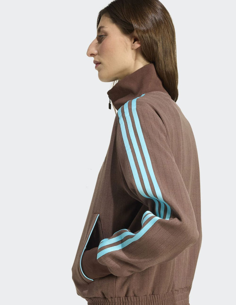 Chaqueta adidas Tailored Tracksuit Marrón Mujer