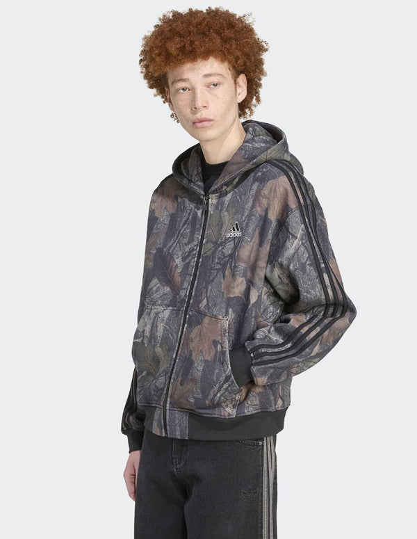 Chaqueta con Capucha adidas Camo Multicolor Hombre