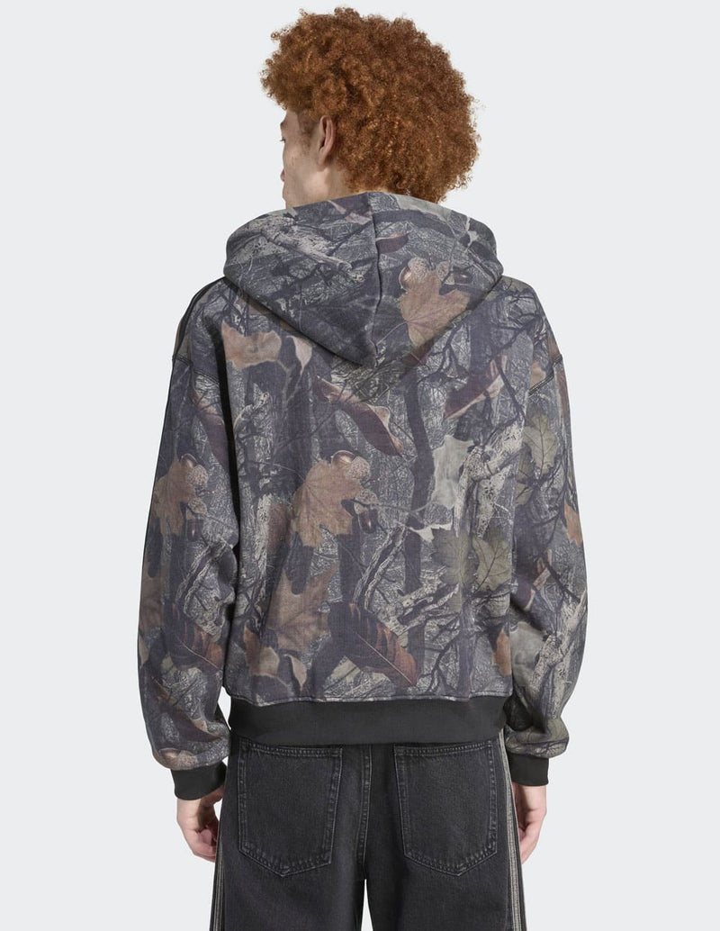 Chaqueta con Capucha adidas Camo Multicolor Hombre