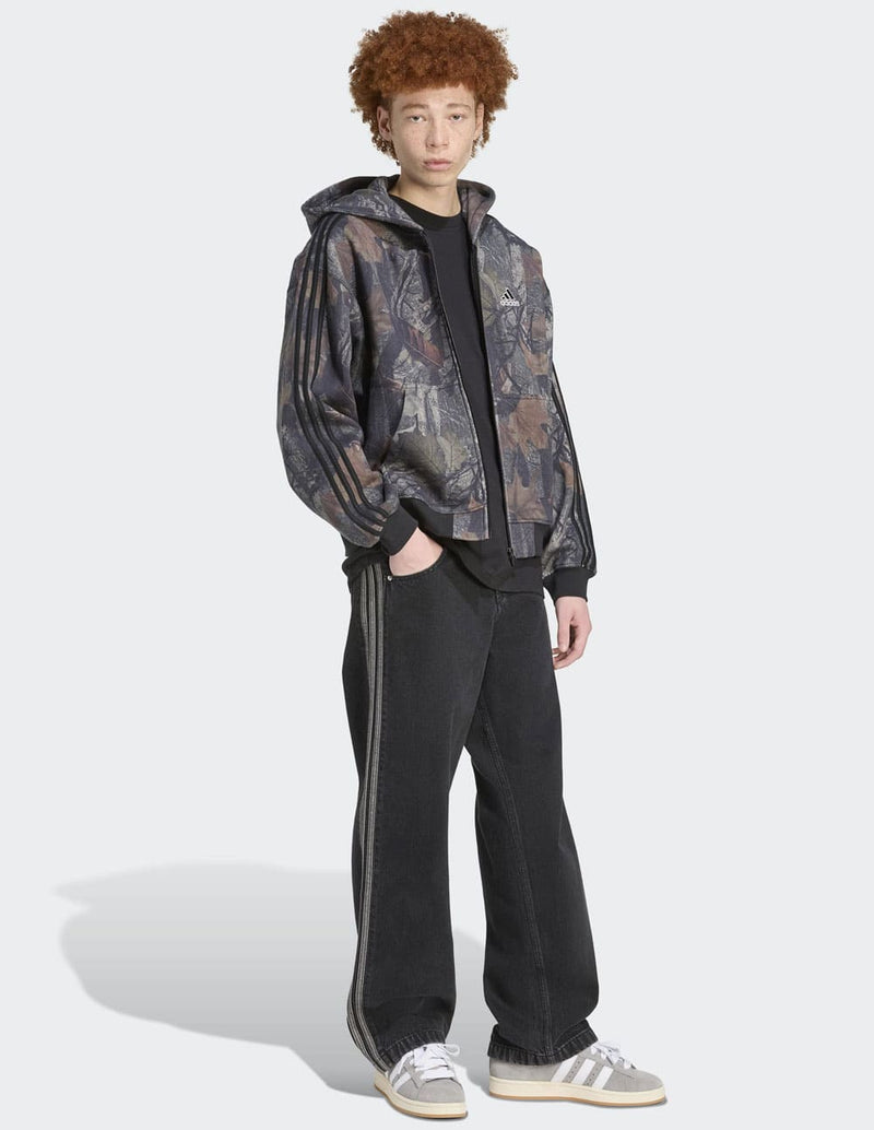 Chaqueta con Capucha adidas Camo Multicolor Hombre