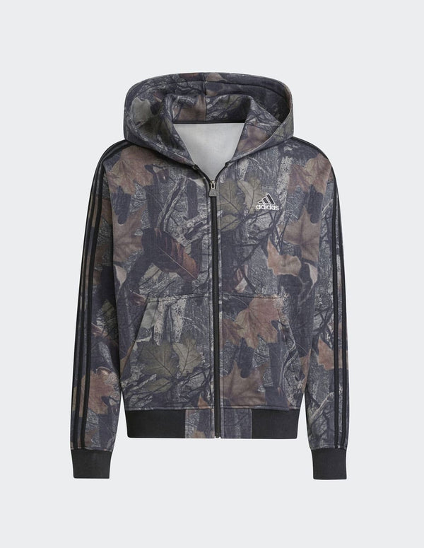 Chaqueta con Capucha adidas Camo Multicolor Hombre