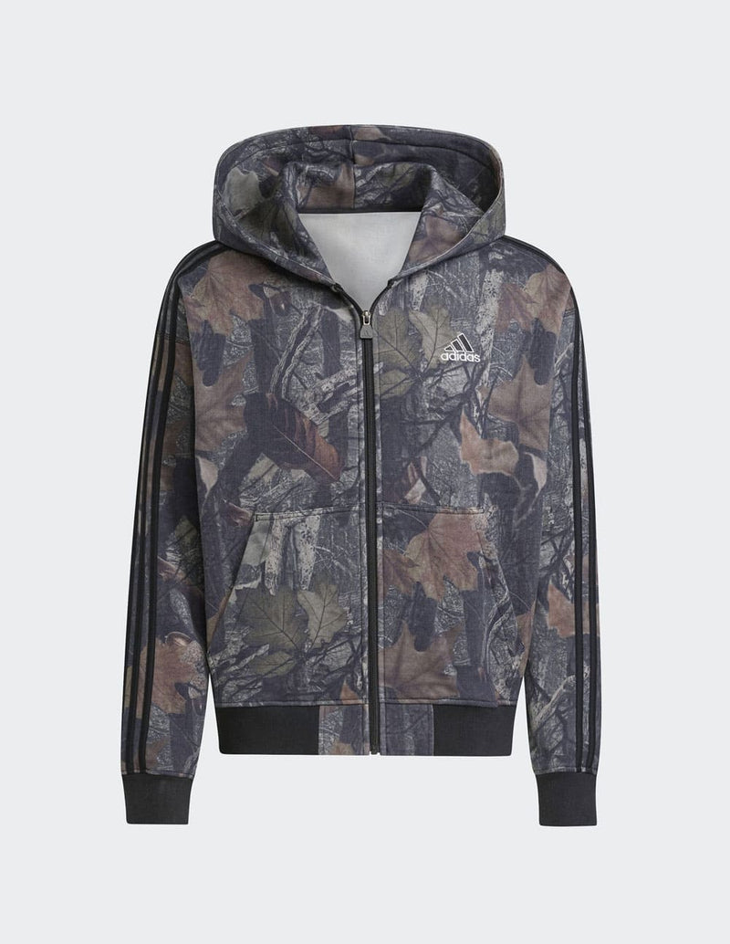 Chaqueta con Capucha adidas Camo Multicolor Hombre