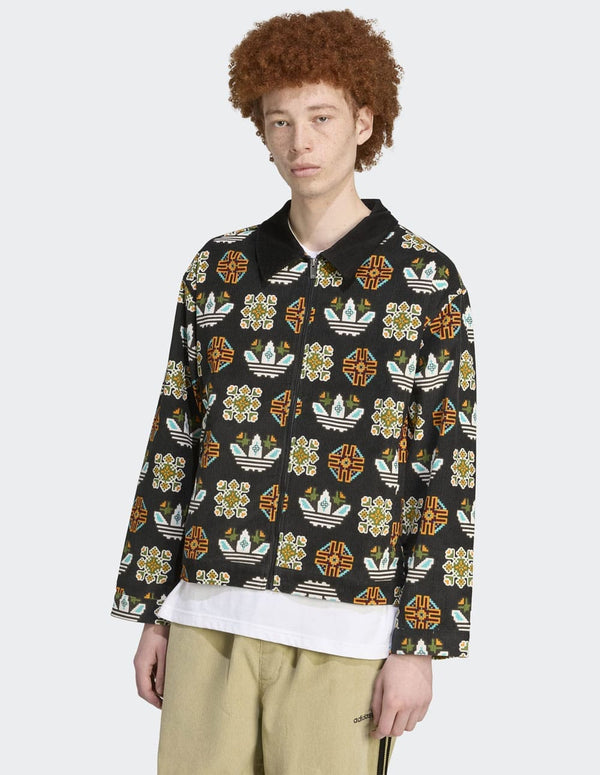 Chaqueta adidas Monogram All Over Print Loose Multicolor Hombre