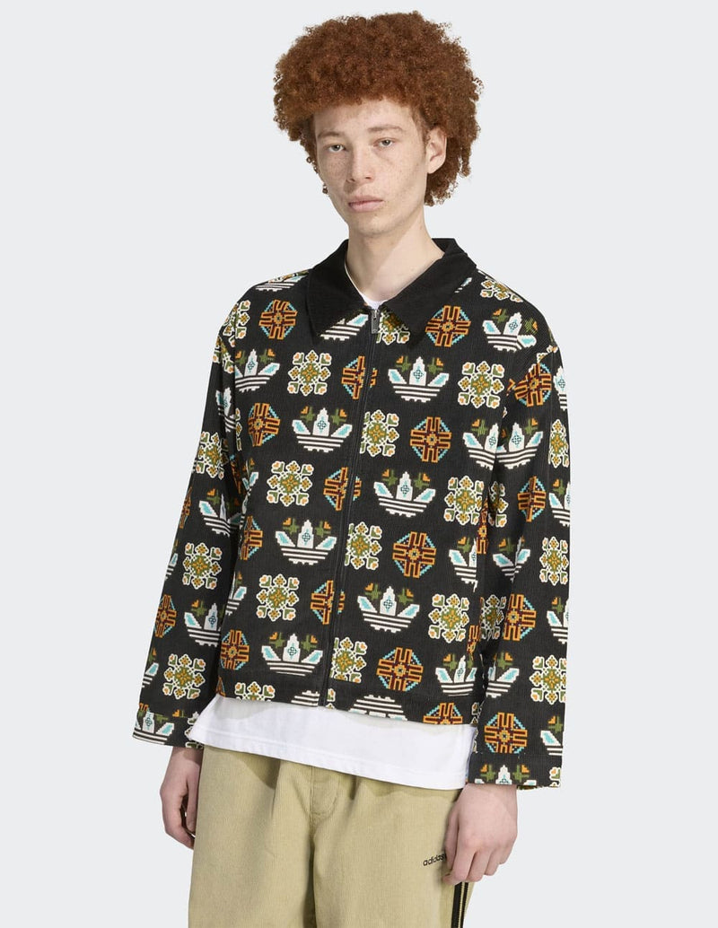 Chaqueta adidas Monogram All Over Print Loose Multicolor Hombre