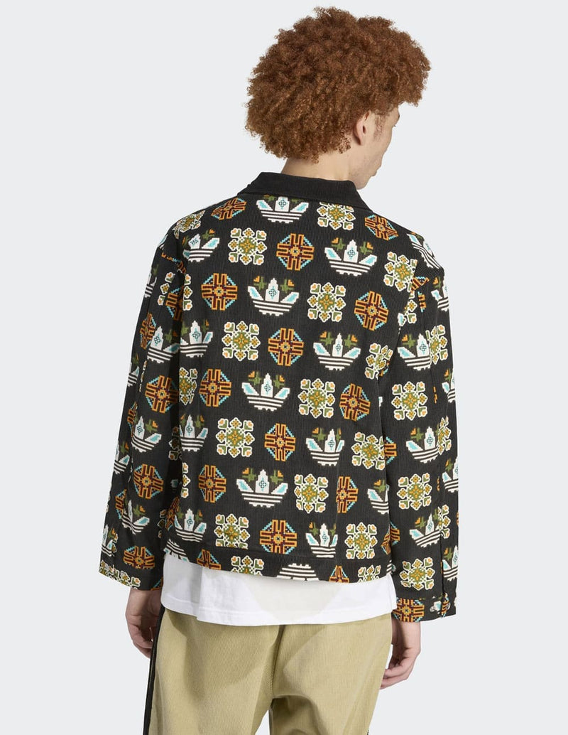 Chaqueta adidas Monogram All Over Print Loose Multicolor Hombre