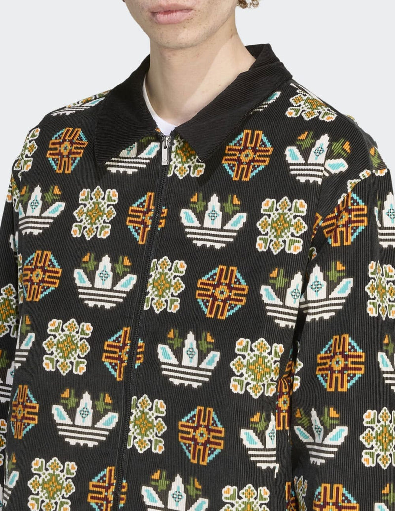 Chaqueta adidas Monogram All Over Print Loose Multicolor Hombre